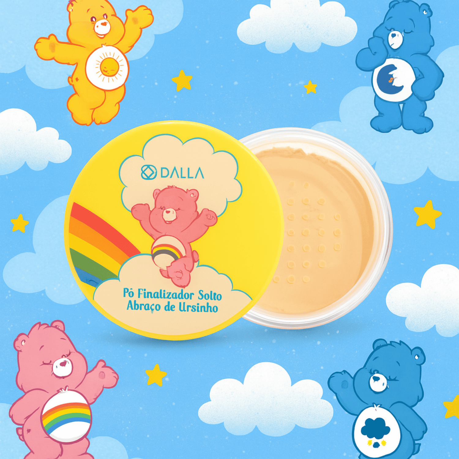 Po Solto Abraco de Ursinhos Carinhosos Dalla Makeup Cor 03 3