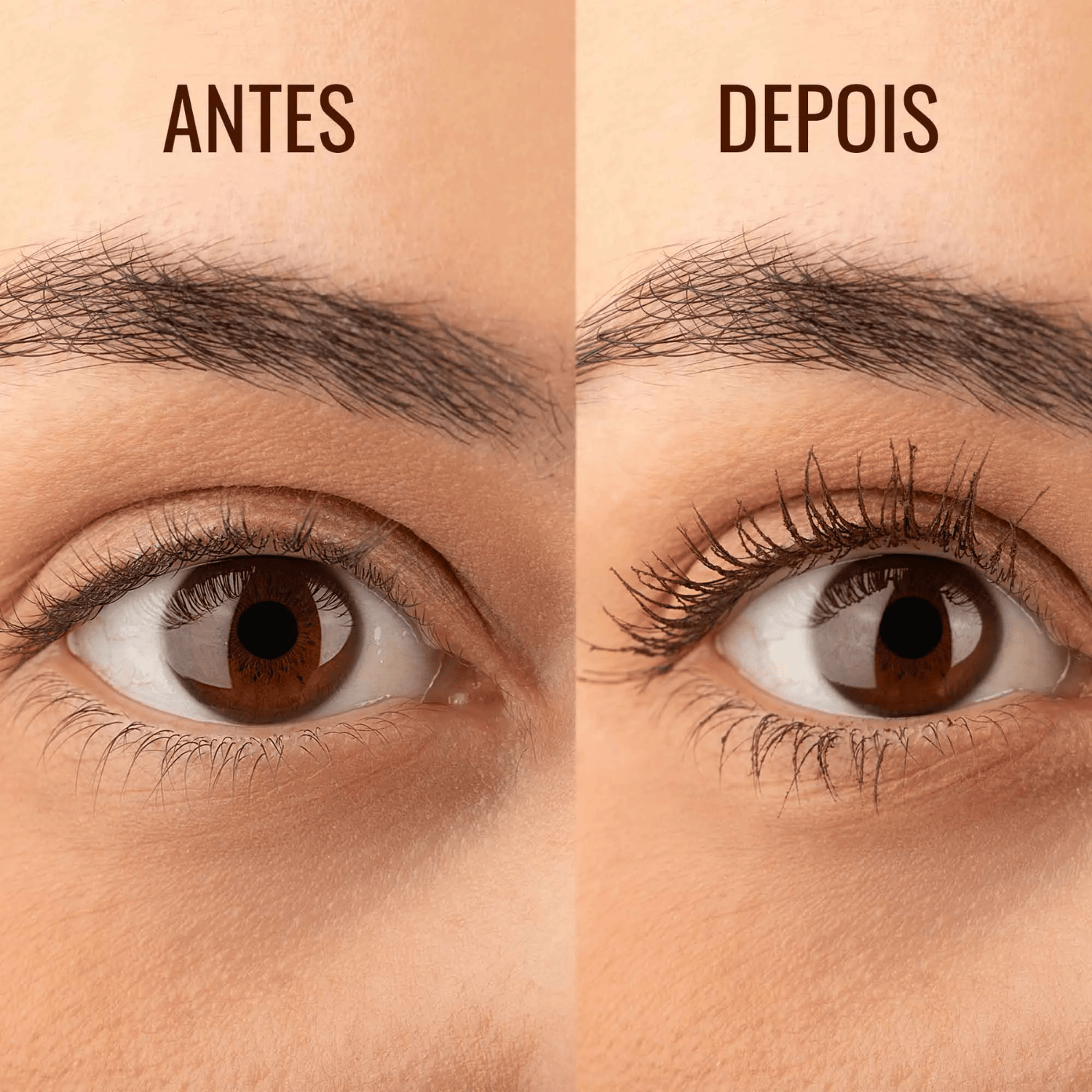 Mascara de Cilios Marrom Peel Off Dalla Makeup Marrom 6