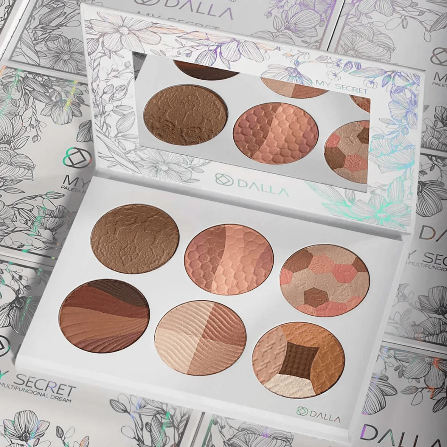 Paleta Multifuncional Dream My Secret - Dalla Multicores 4
