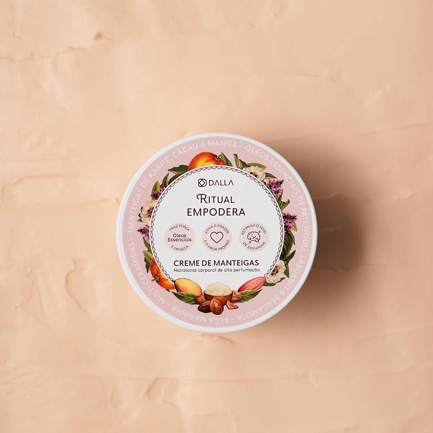 Creme de Manteigas Ritual Empodera Dalla Makeup 200g 5