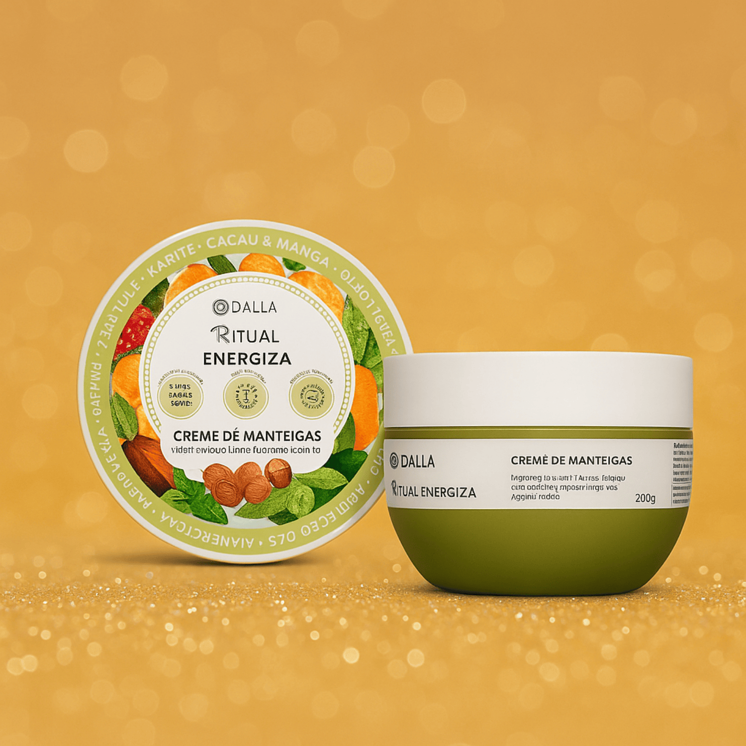 Creme de Manteigas Ritual Energiza Dalla Makeup 200g