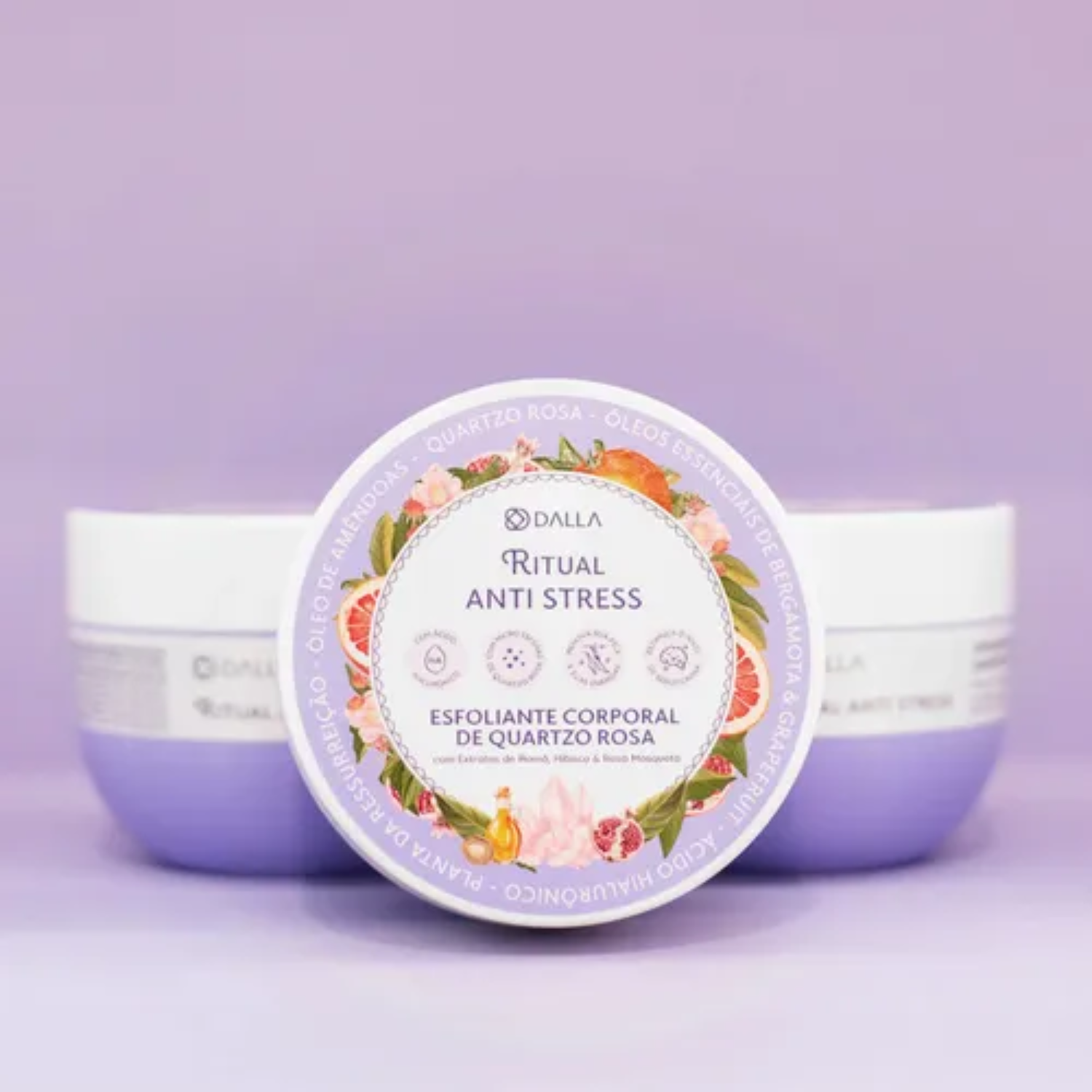 Esfoliante Corporal Quartzo Rosa Ritual Anti-Stress Dalla 200g 5