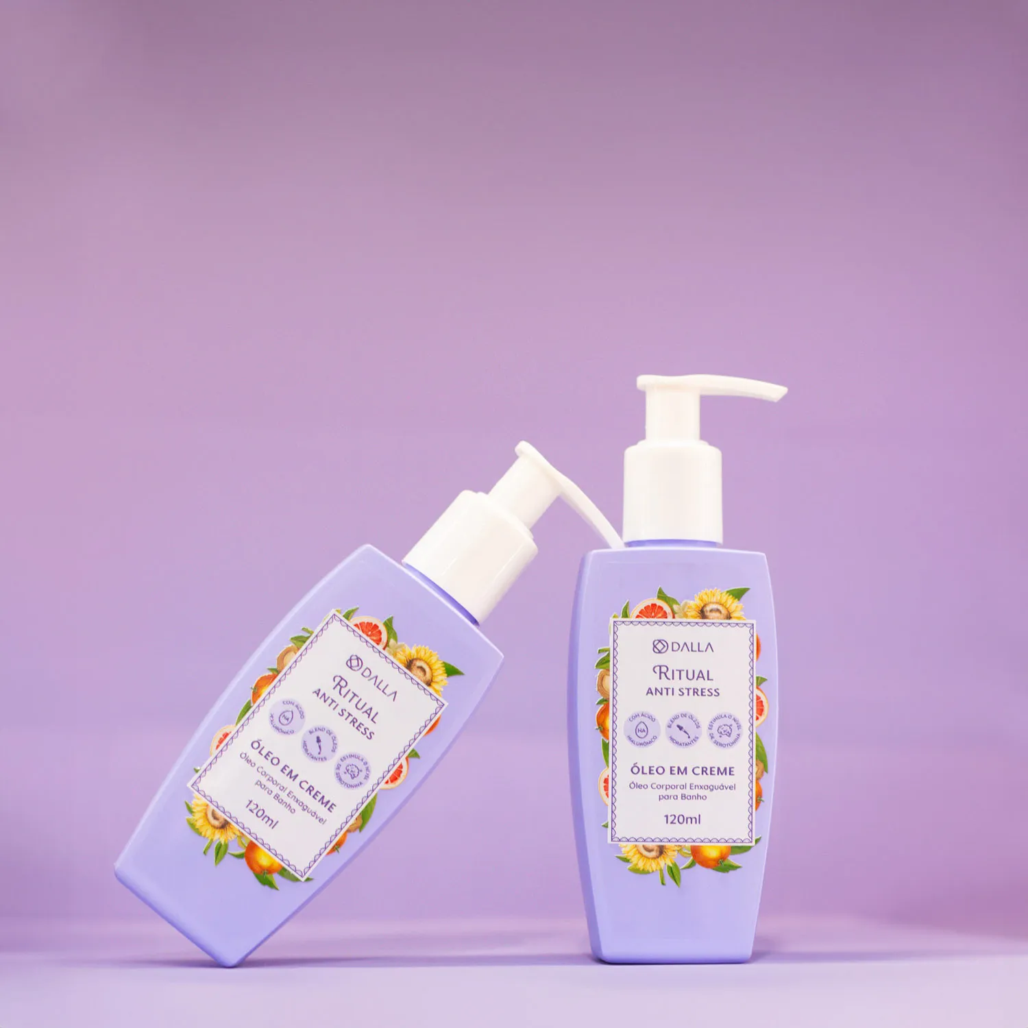 Oleo em Creme Ritual Anti-Stress Dalla Makeup 120ml 2