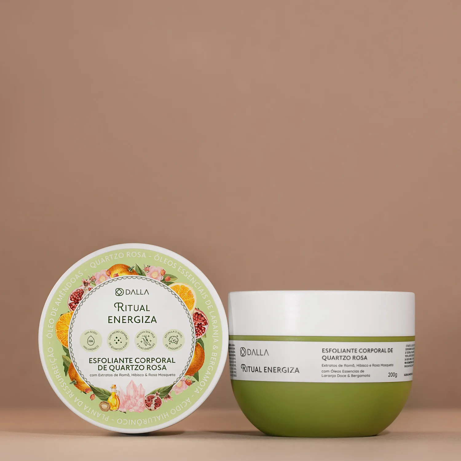Esfoliante Corporal Quartzo Rosa Ritual Energiza - Dalla 200g 2