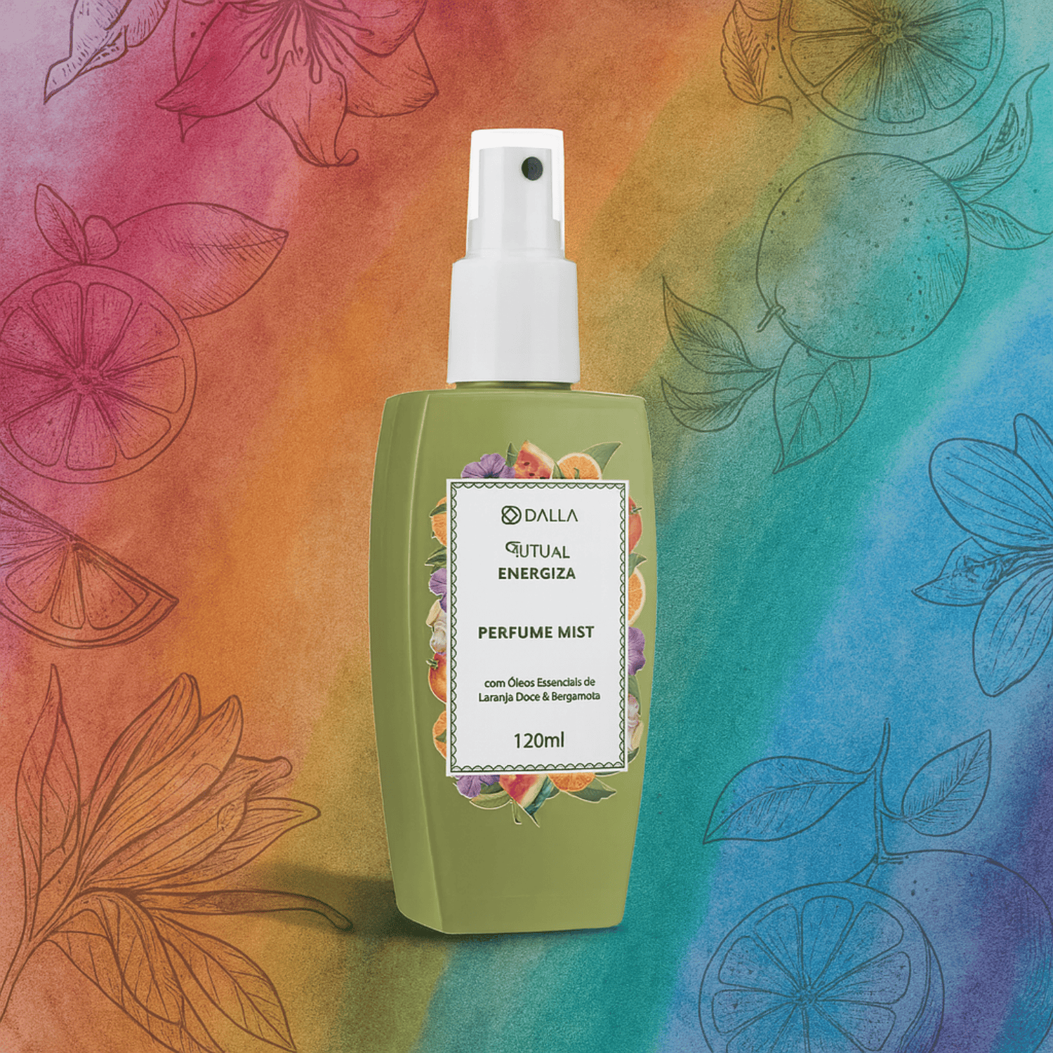 Perfume Mist Ritual Energiza Dalla Makeup 120ml 5