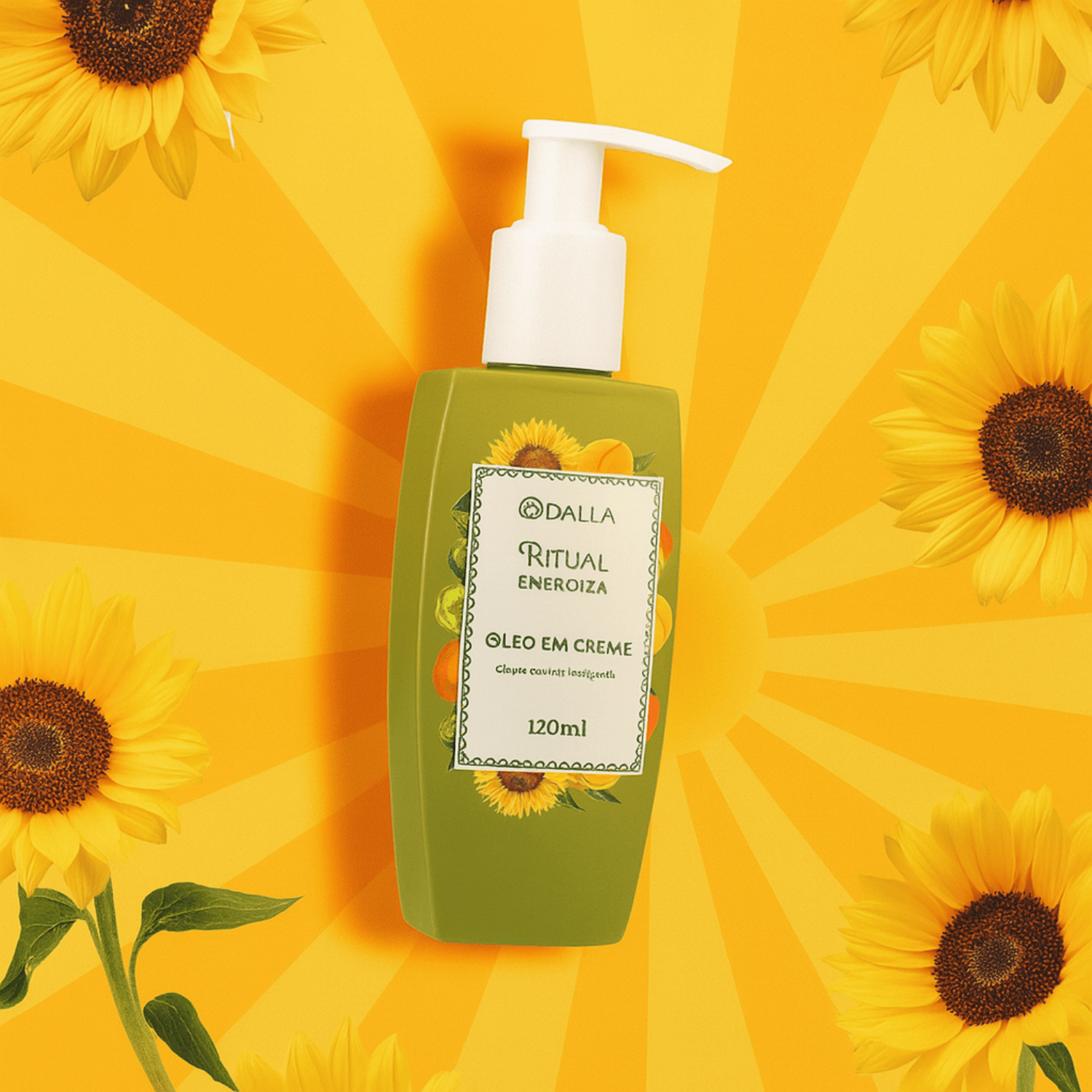 Oleo em Creme Ritual Energiza Dalla Makeup 120ml 5