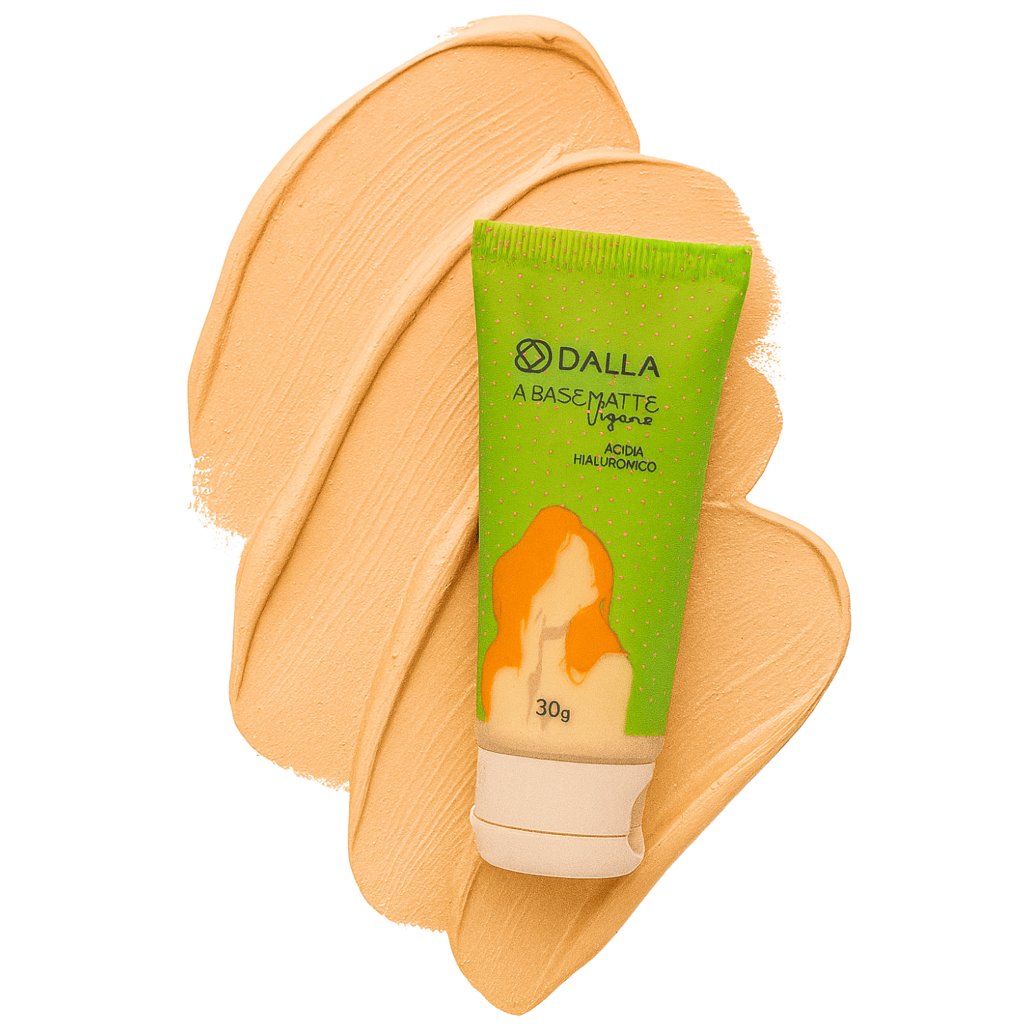 Base Matte Vegana Dalla Makeup Cor 00 2