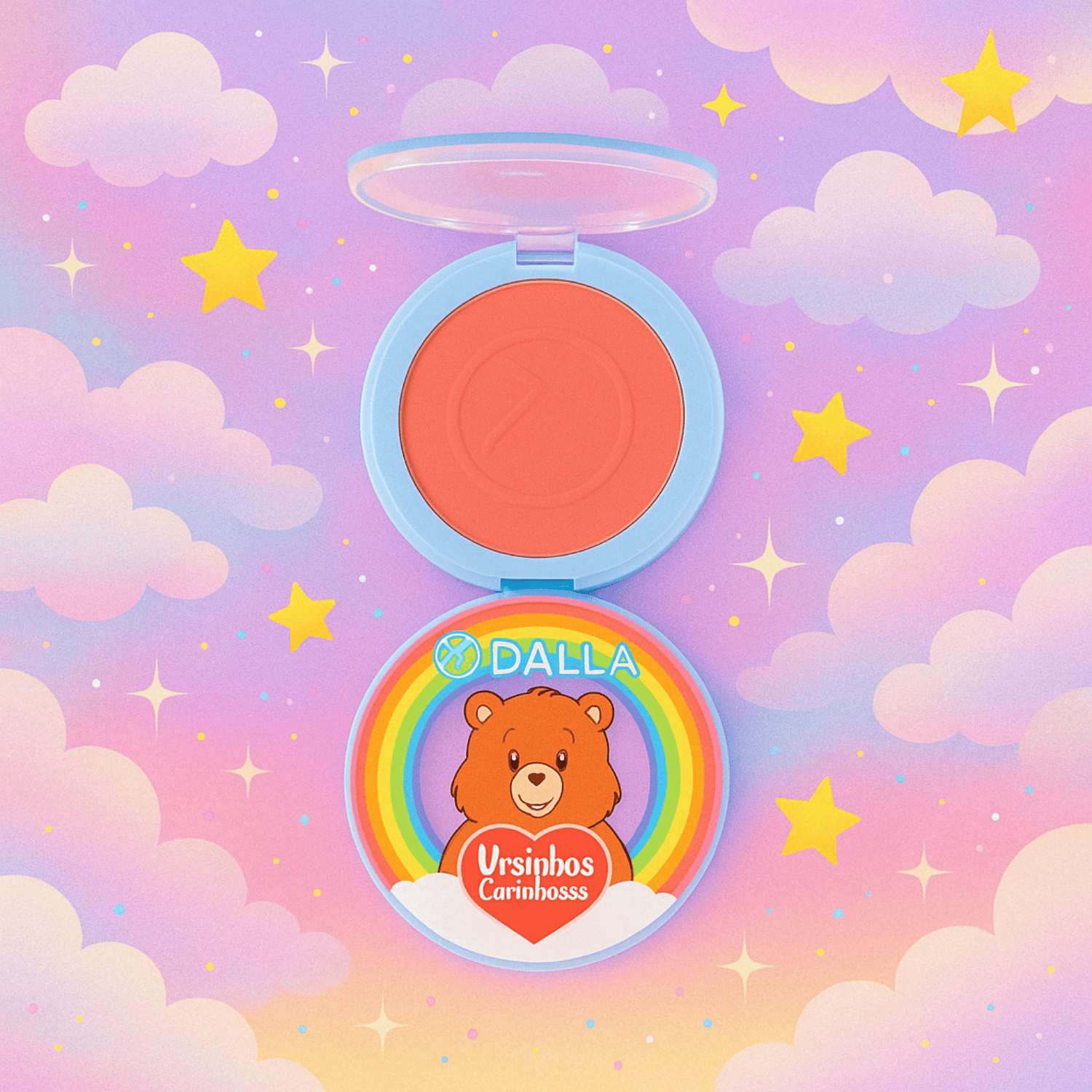 Blush Terra do Carinho Ursinhos Carinhosos Dalla Makeup Cor Ursinho Do Meu Coração 3