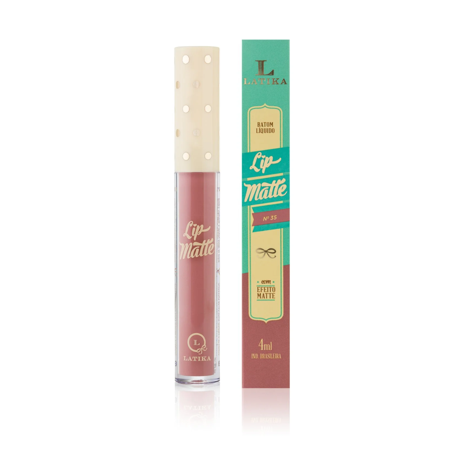 Batom Liquido Latika Lip Matte - Todas as Cores Cor N35 2