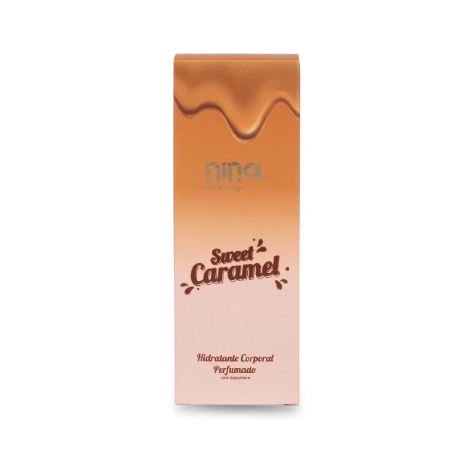 Hidratante Corporal Sweet Caramel Nina Makeup ÚNICO 3