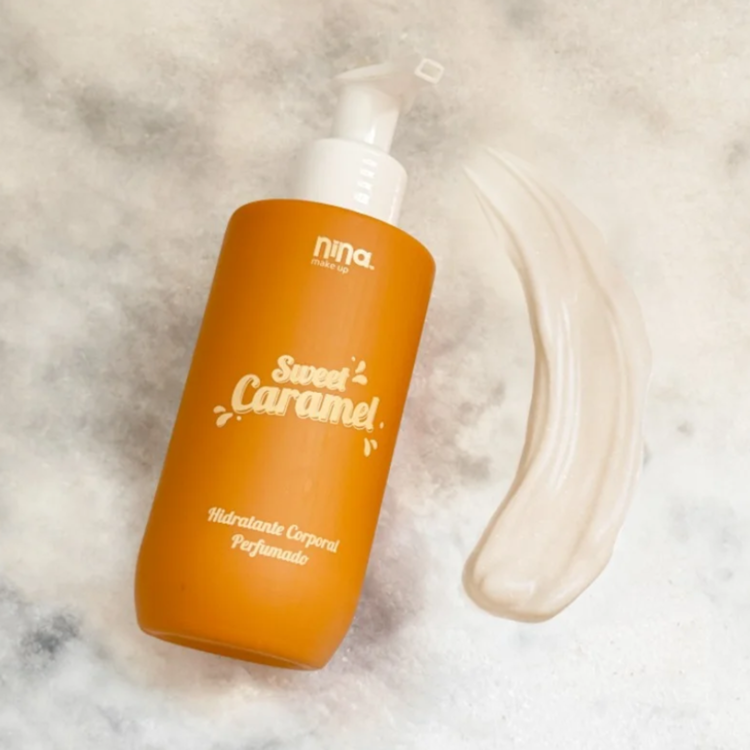 Hidratante Corporal Sweet Caramel Nina Makeup ÚNICO 4