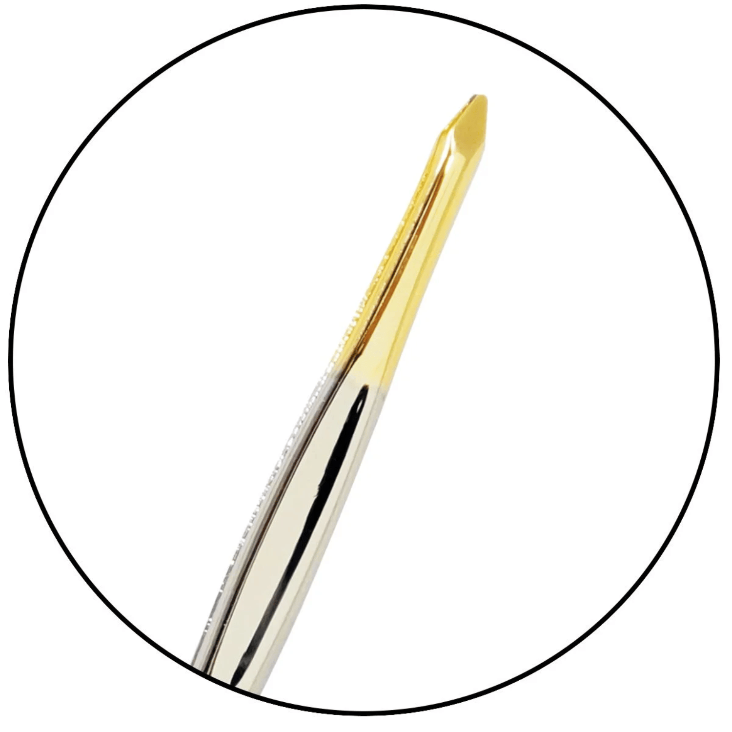 Pinca Profissional Ponta Reta Curva TW-195DHG Klass Vough Prata 2