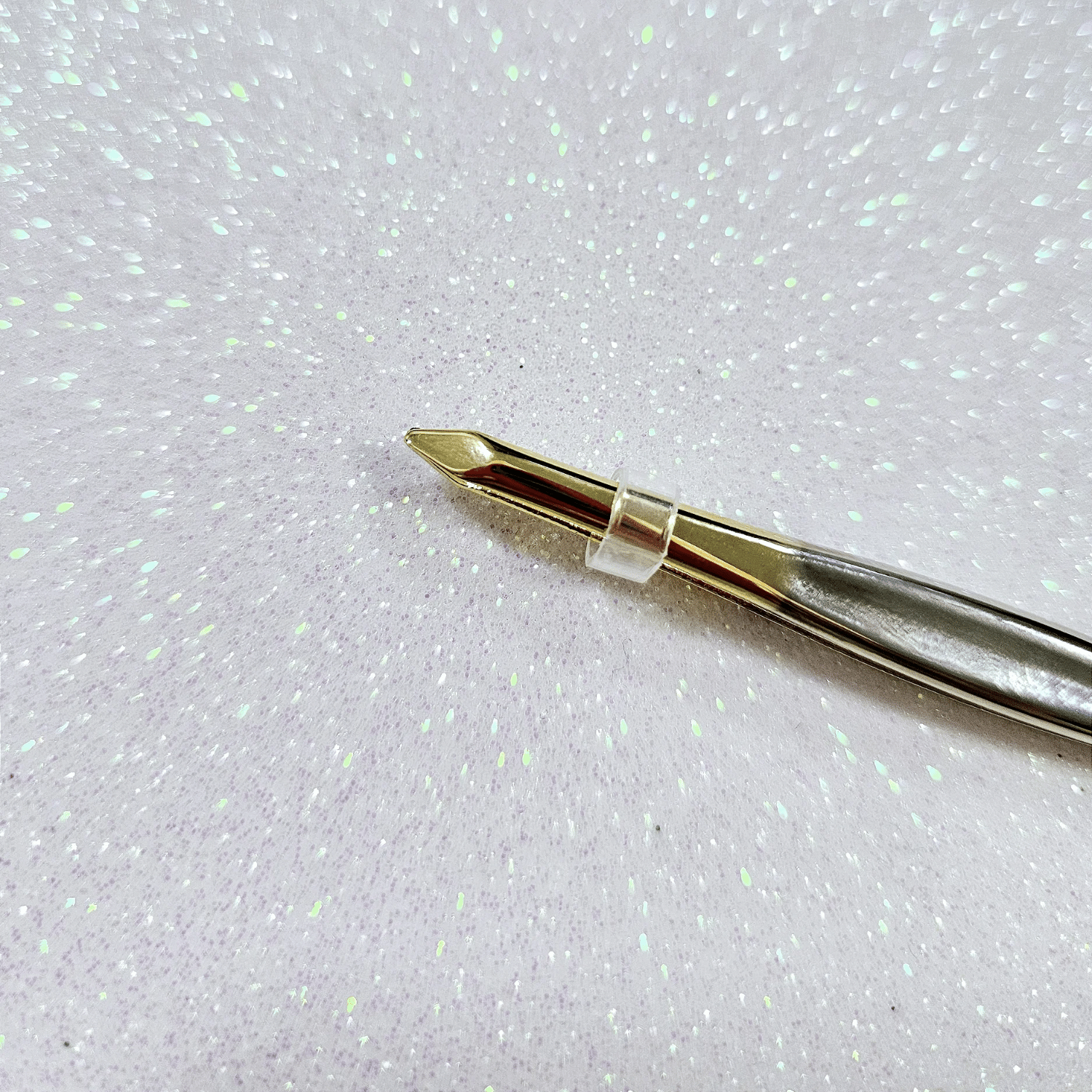 Pinca Profissional Ponta Reta Curva TW-195DHG Klass Vough Prata 4