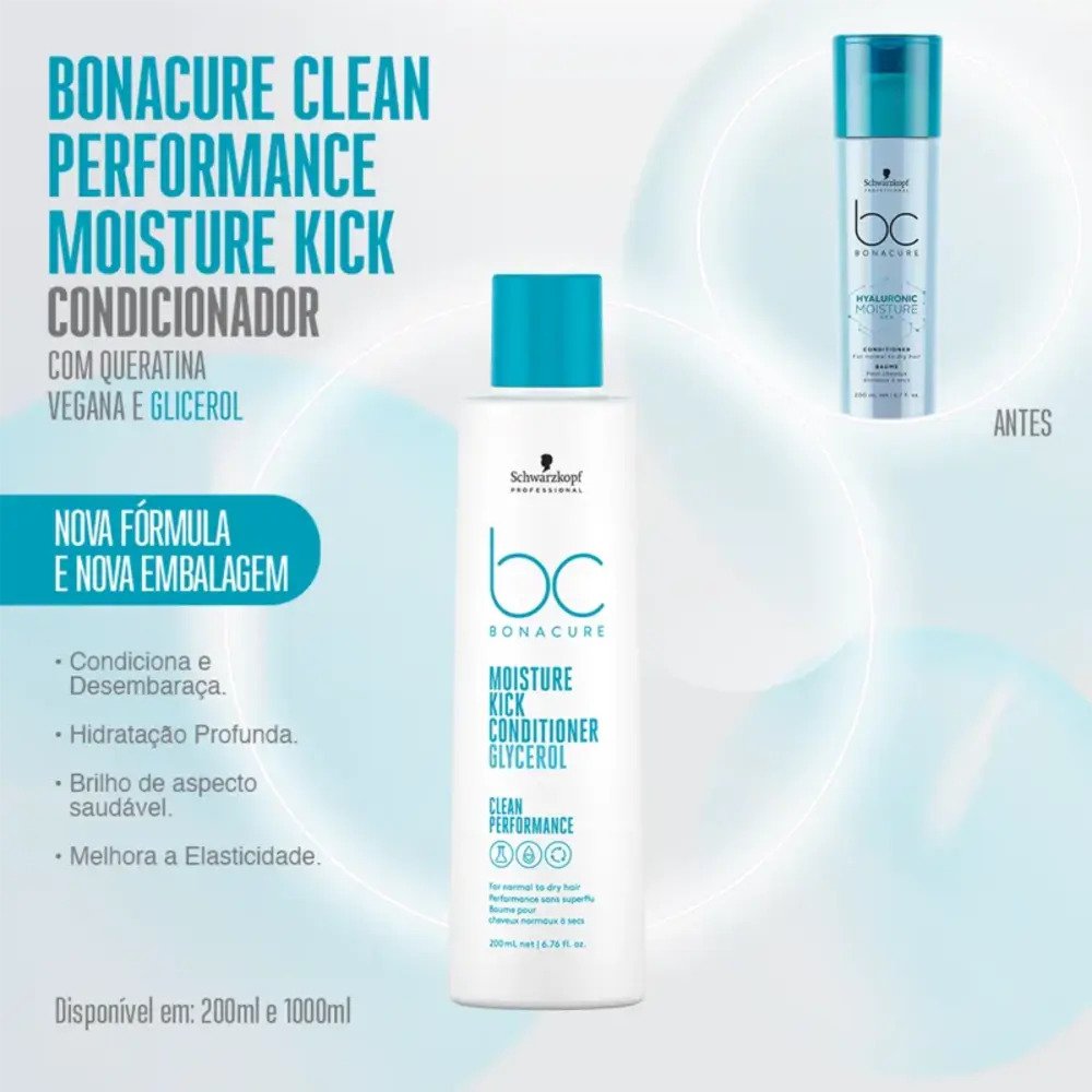 Moisture Kick Condicionador 200ml - Schwarzkopf 200ml 2