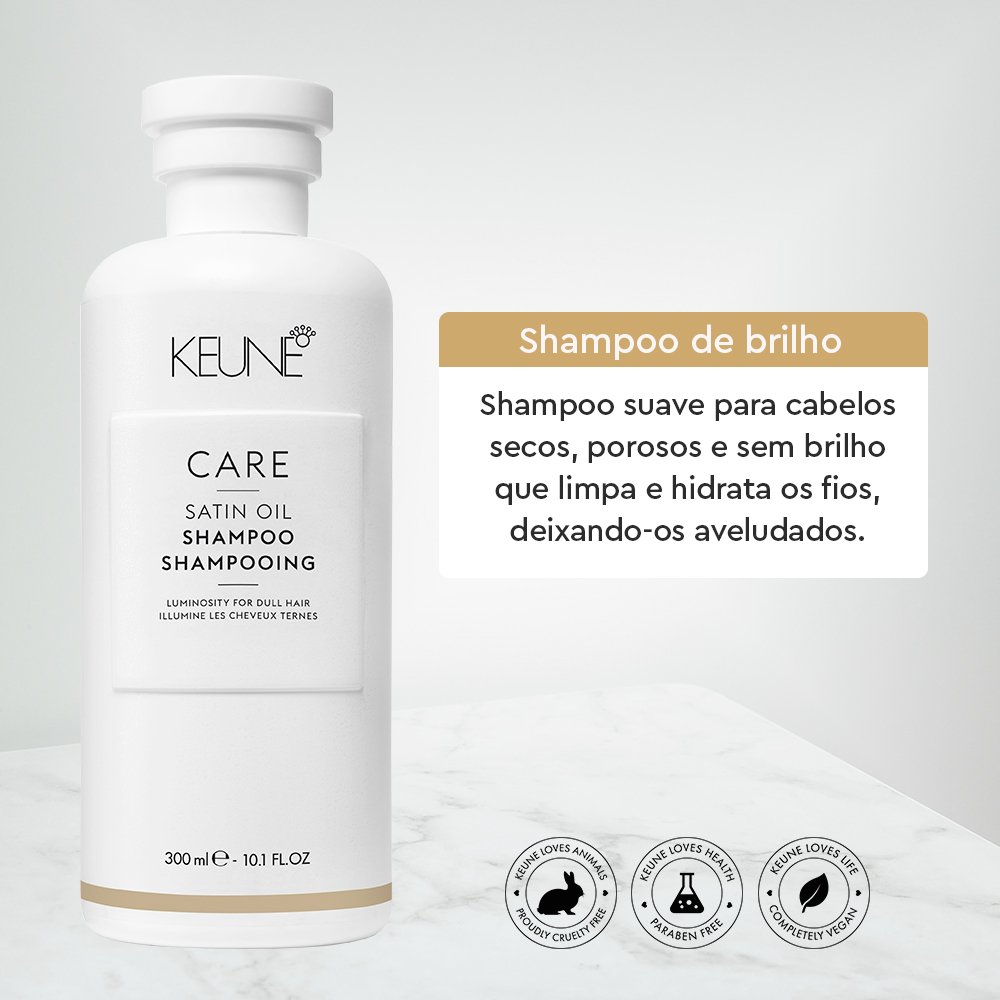 Shampoo Satin Oil 300Ml Keune  300ml 3