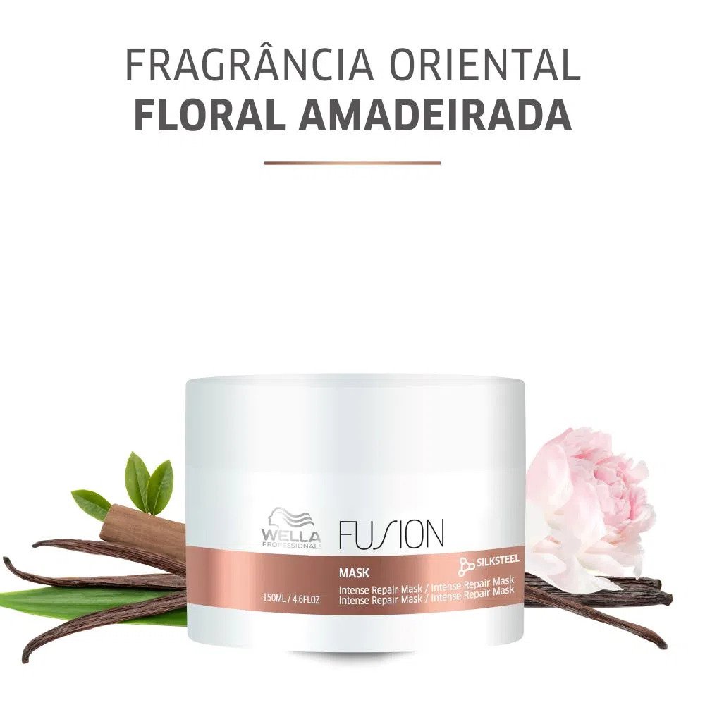 Mascara Para Tratamento Wella Professionals 150 ml Fusion 150ml 4