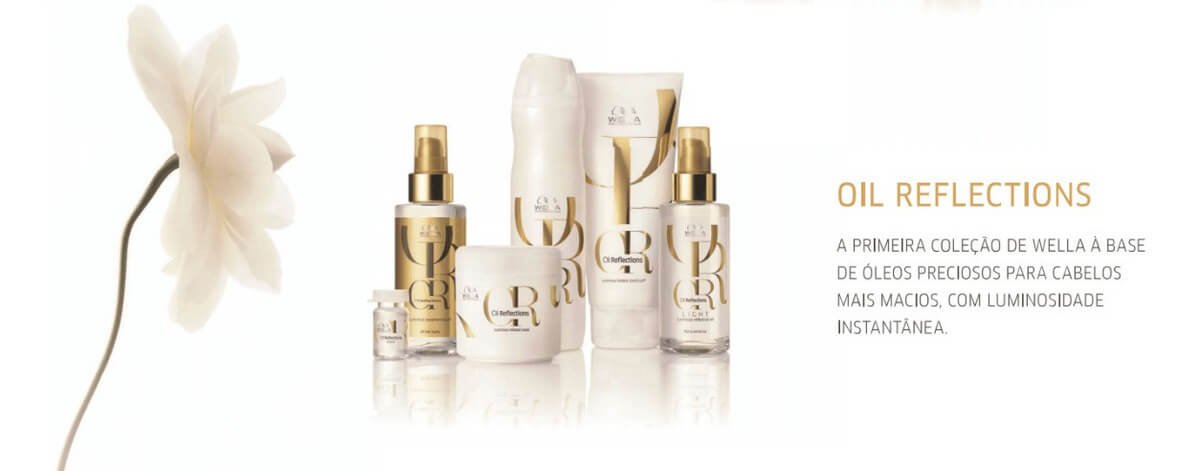 Mascara Para Tratamento Wella Professionals 150 ml Oil Reflections Luminous Reboost 150ml 3