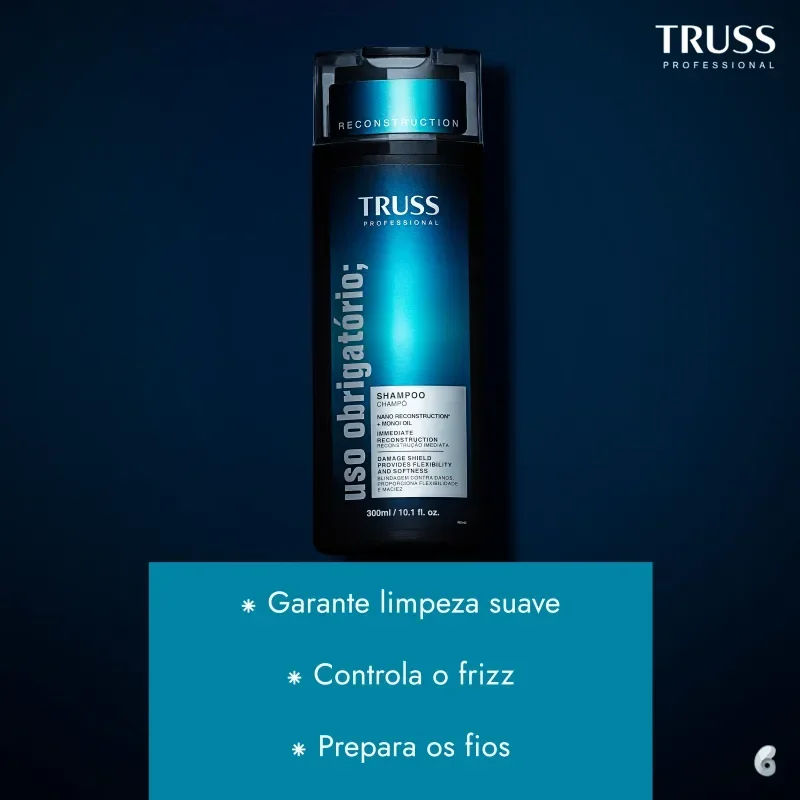 Shampoo Uso Obrigatorio rpk 300ML - Truss 300ml 3