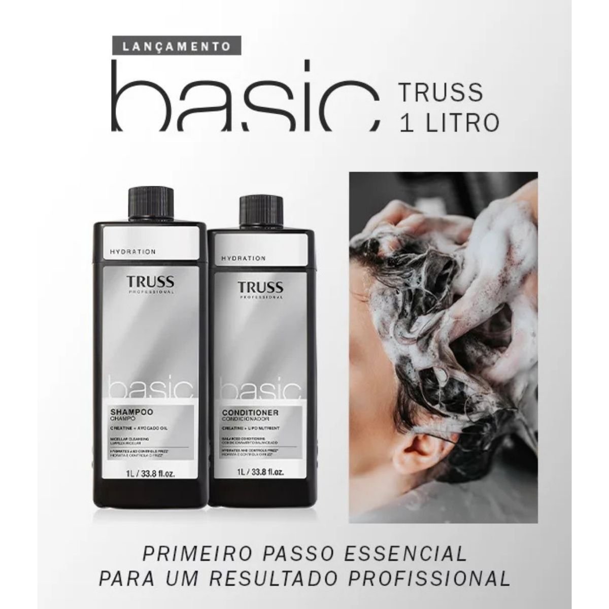 Condicionador Basic 1 Litro Creatine + Avocado Oil - Truss 1L 2