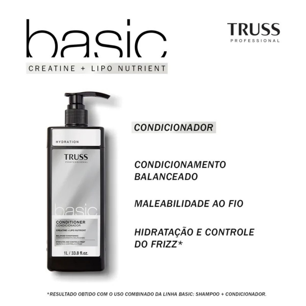 Condicionador Basic 1 Litro Creatine + Avocado Oil - Truss 1L 4
