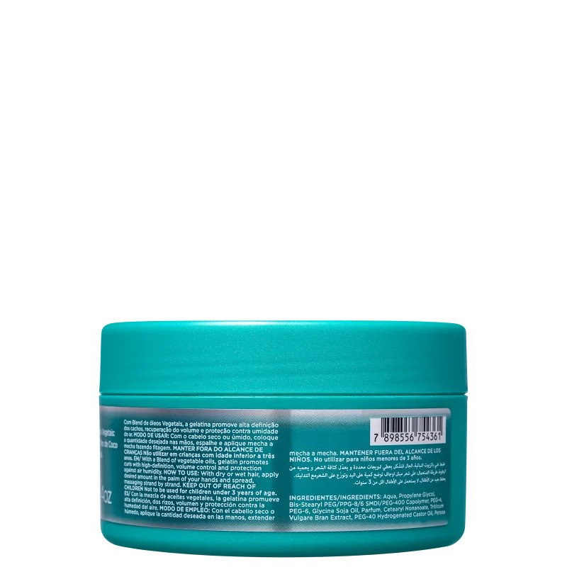 Cacho Magico Super Modeladora Gelatina Ativadora 240g Lowell 240g 3