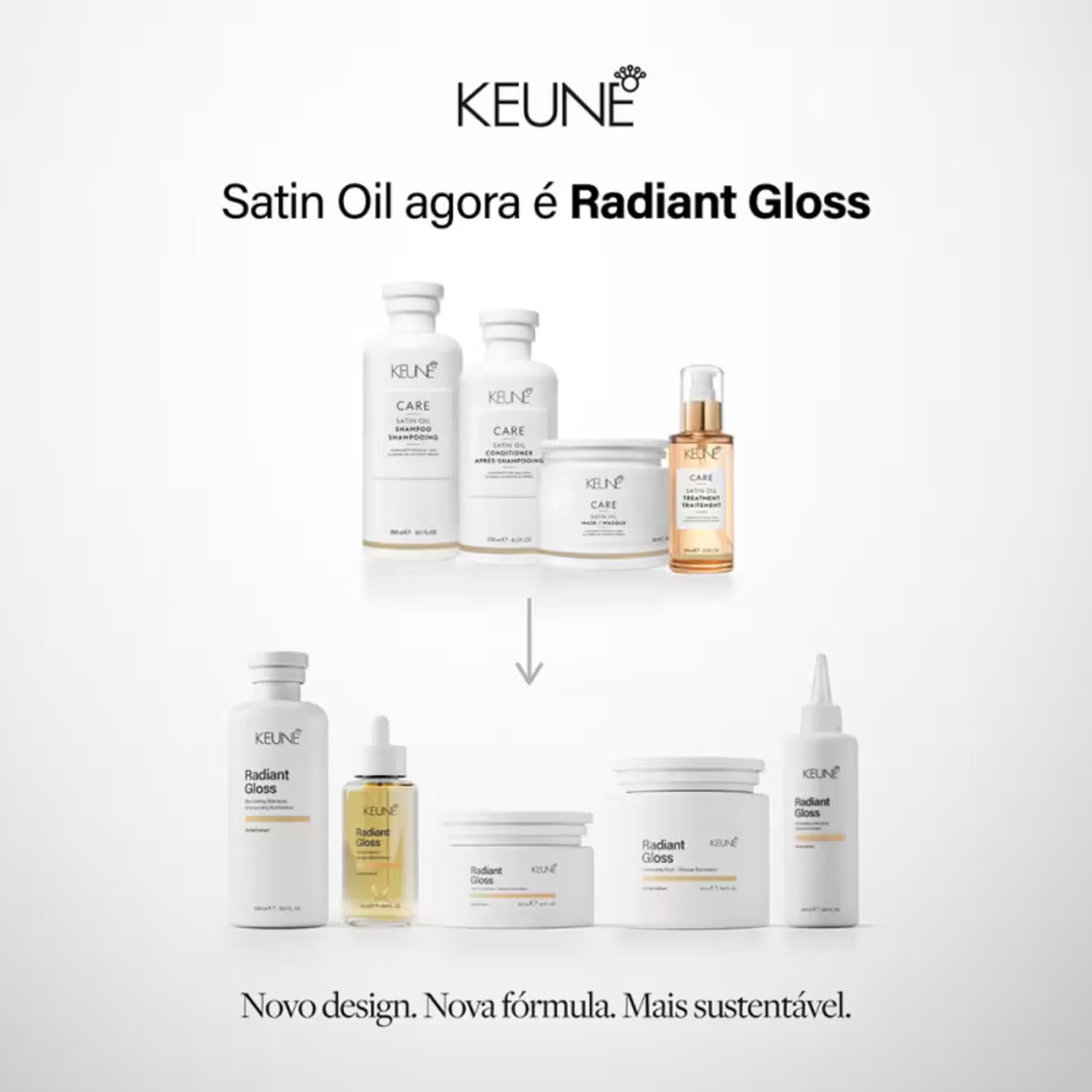Conditioner Radiant Gloss Hair Gloss 1000ml Keune 1L 2