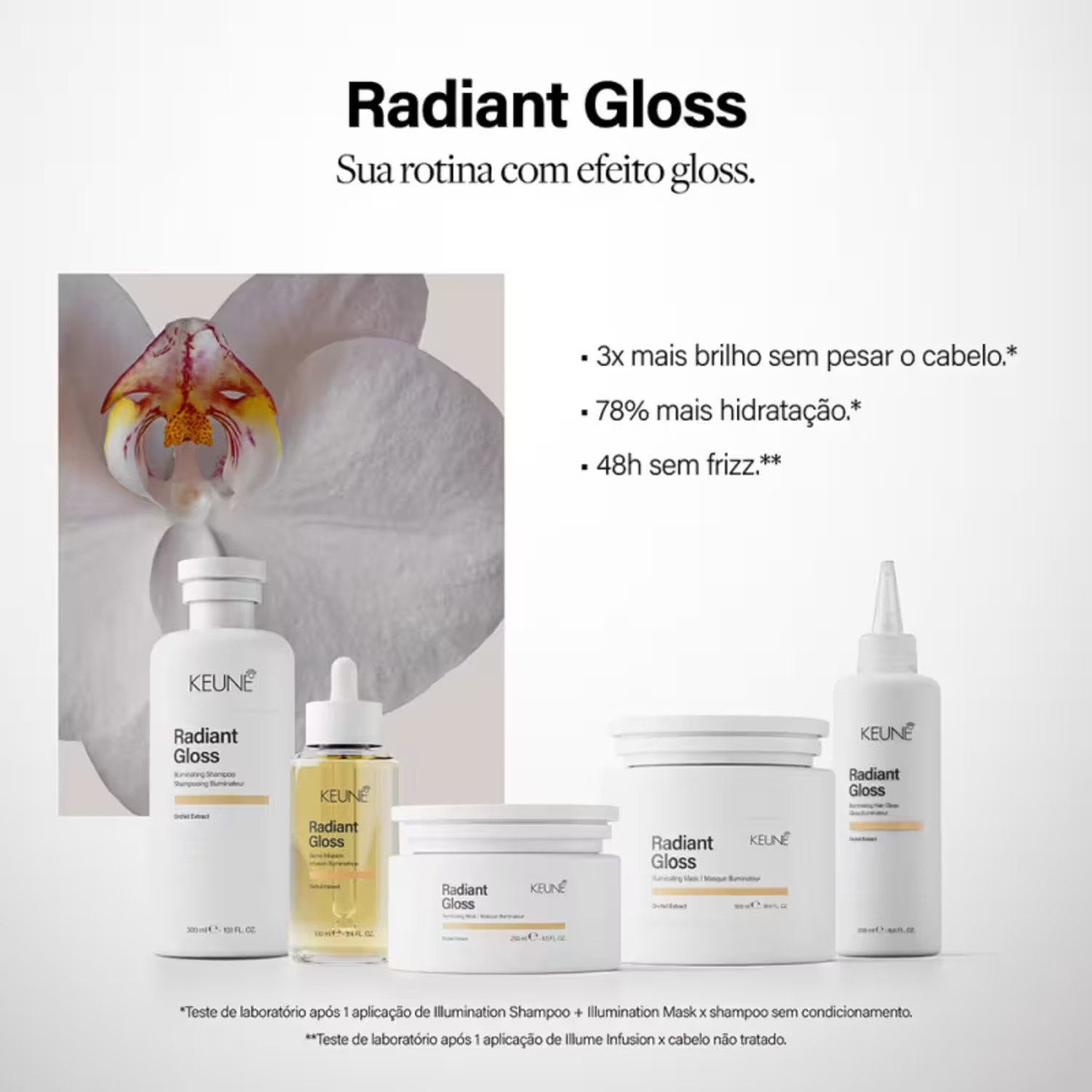 Conditioner Radiant Gloss Hair Gloss 1000ml Keune 1L 3
