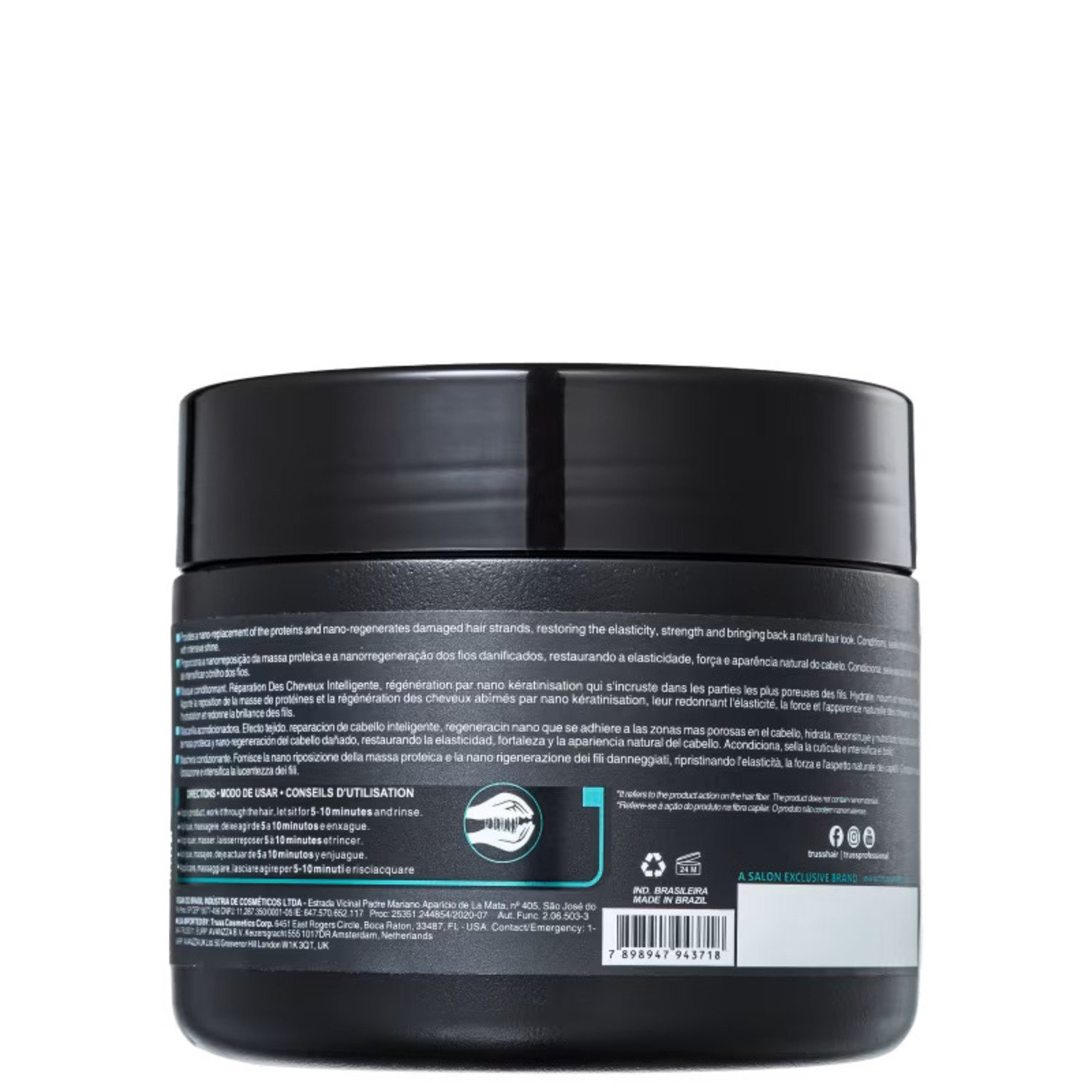Mascara Capilar Net Mask 550g Truss 550g 2