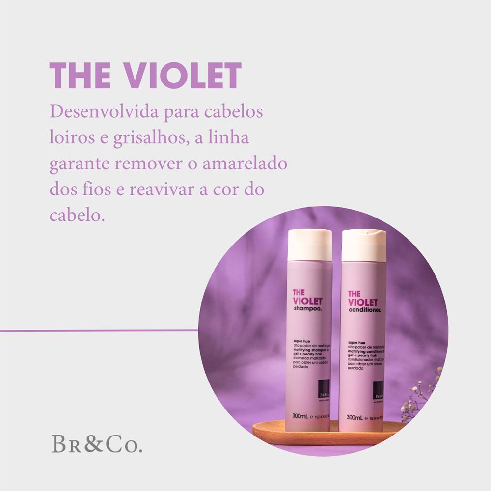The Violet Shampoo - 1 litro 1L 4