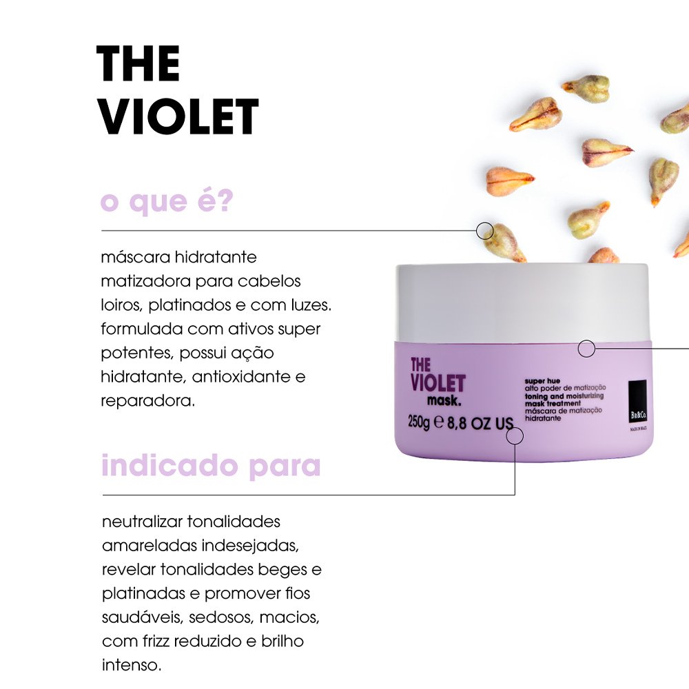 The Violet Shampoo - 1 litro 1L 7