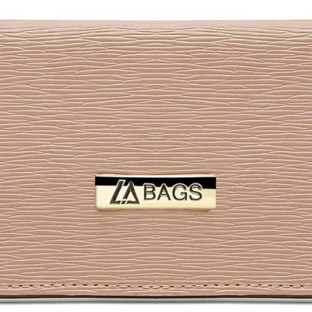 Kit 2 Carteiras Femininas Botao Ima Divisorias Dinheiro Bege 6