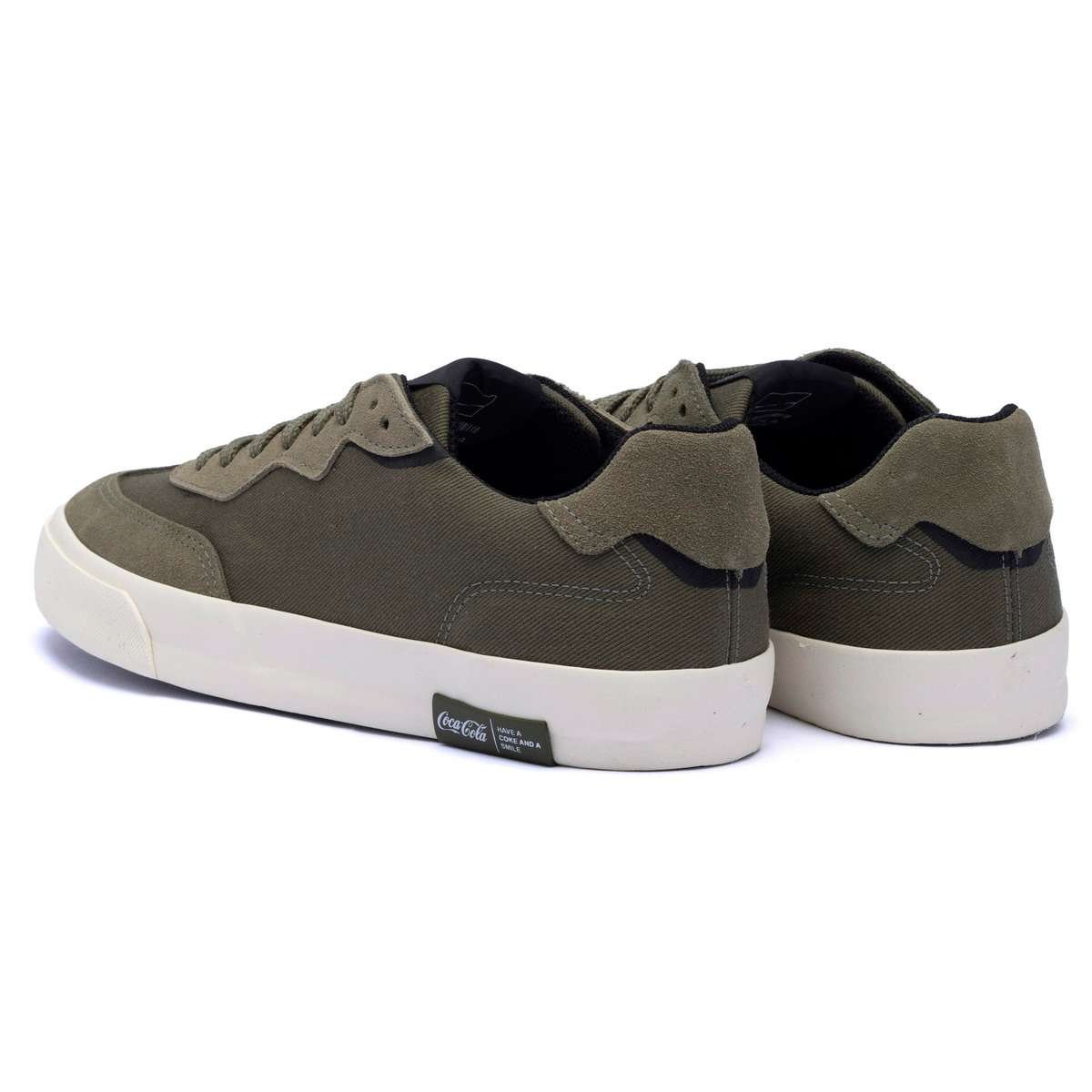 Tênis Coca-Cola Carson Olive Verde 3