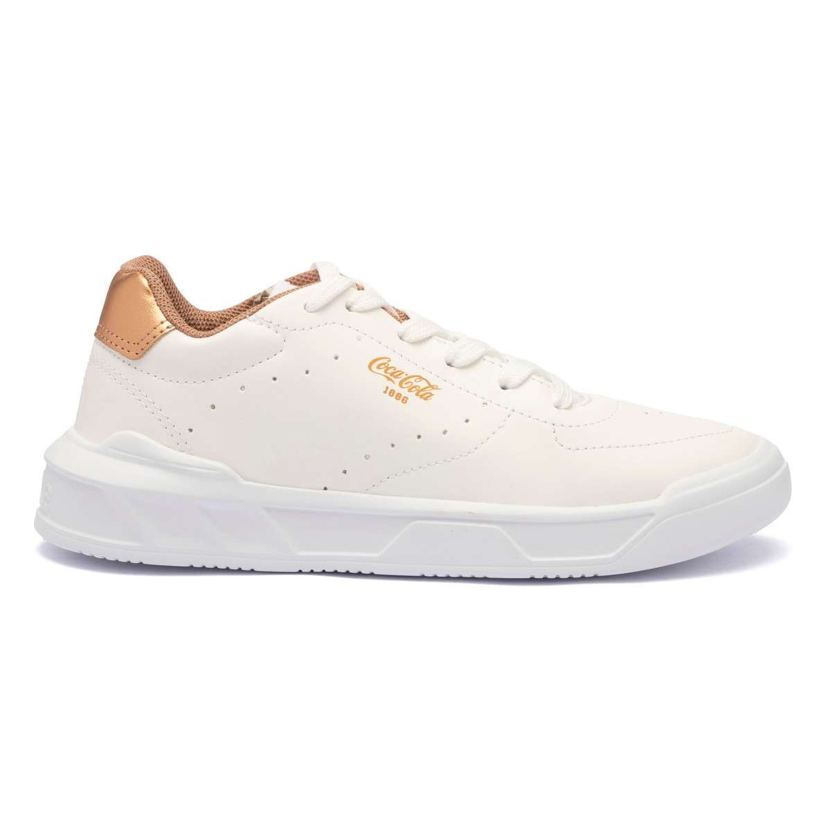 Tênis Coca-Cola Soho Ease Branco Cobre Branco 1