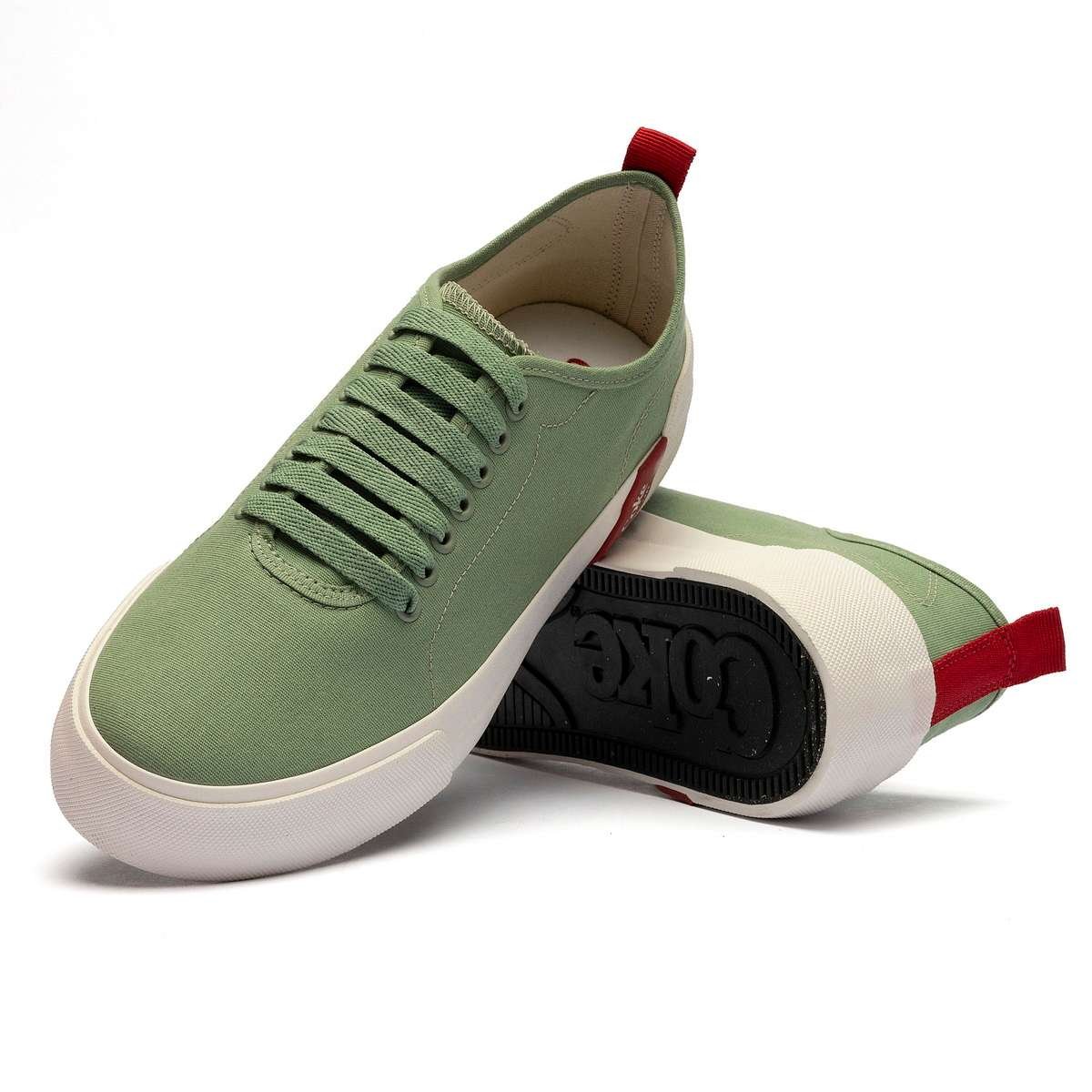 Tênis Coca-Cola Shoes Charlotte Green Verde 4