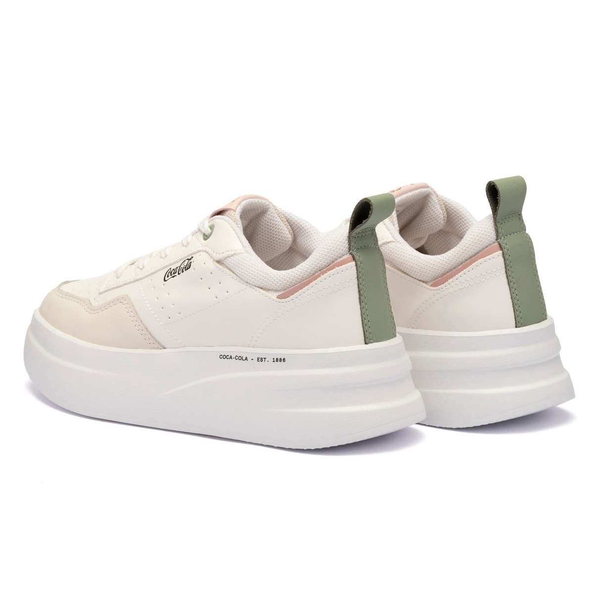 Tênis Coca-Cola Space Branco Multicolor Branco 3