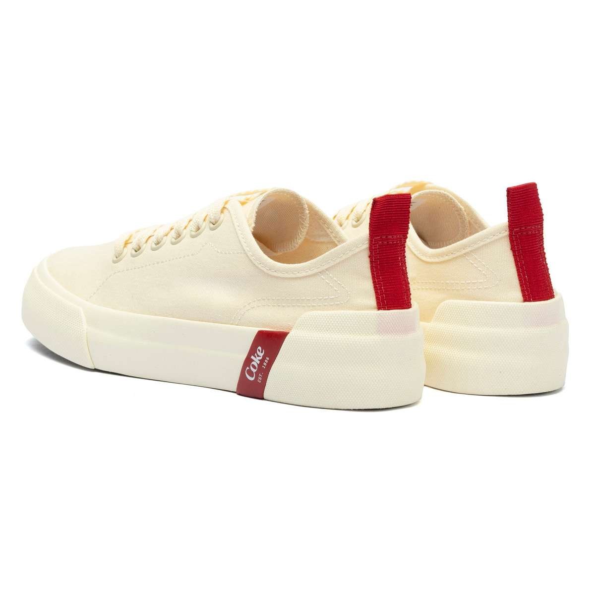 Tênis Coca-Cola Shoes Charlotte Off White Branco 3