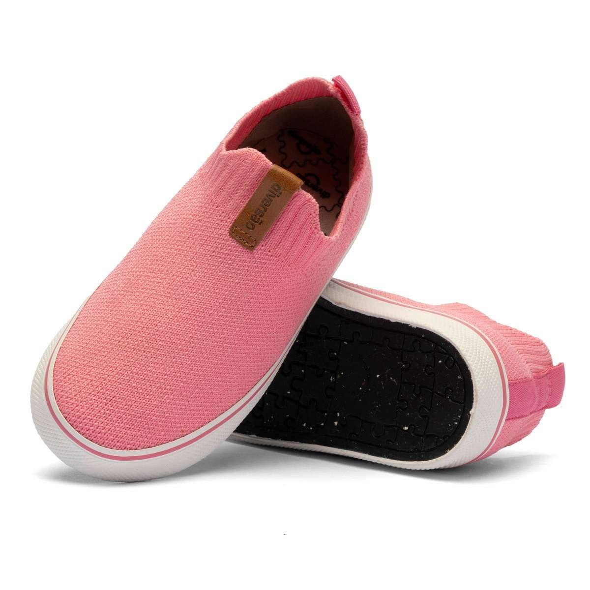 Tênis Infantil Diversão Baby Noah Chiclete Rosa 4