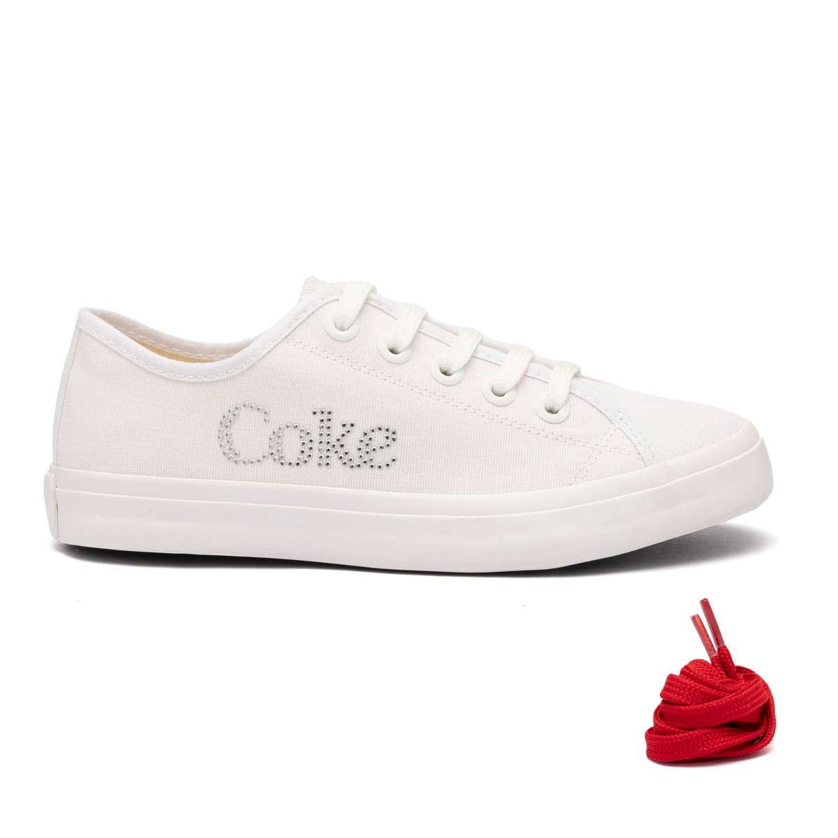 Tênis Coca-Cola Stream Glow Branco Branco 1