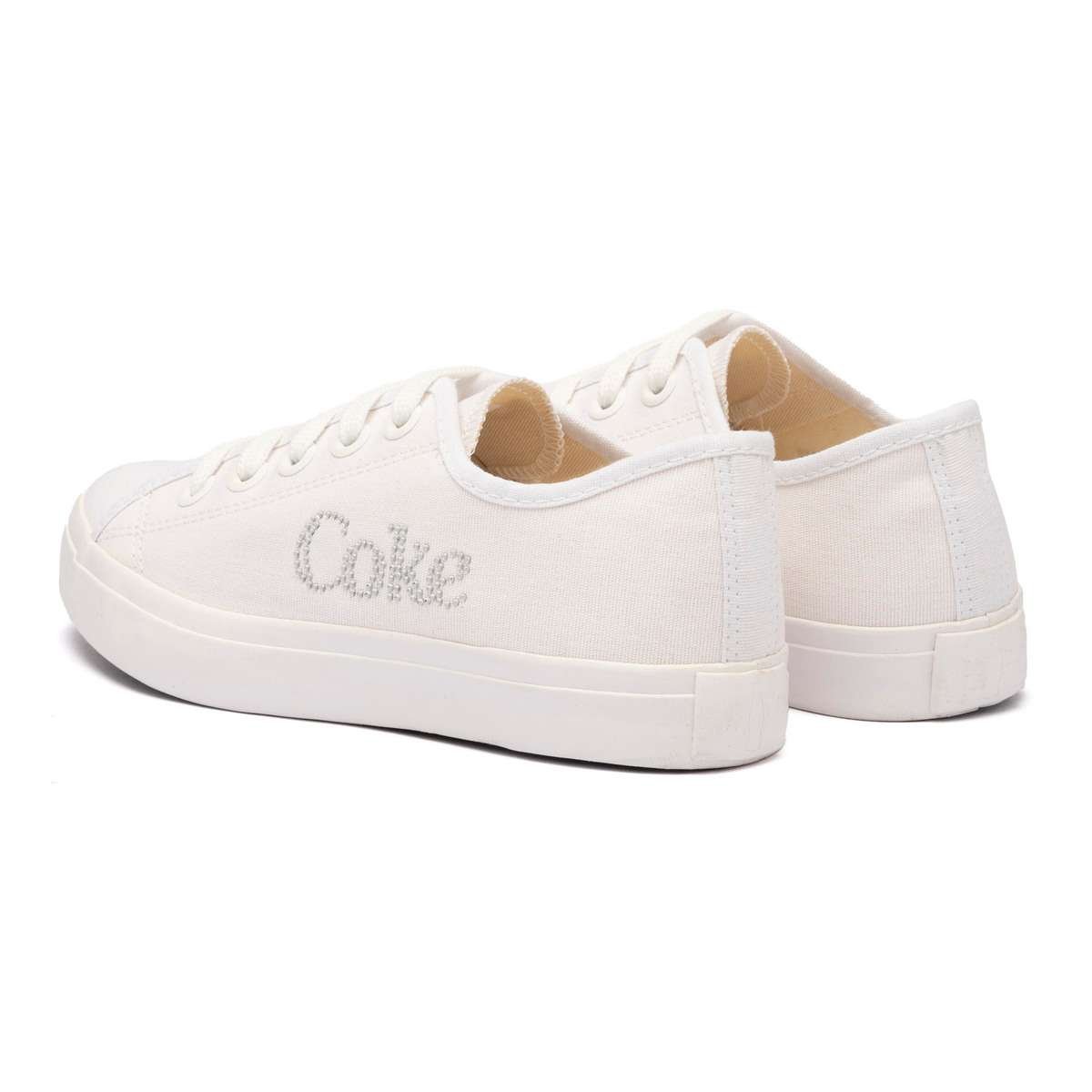 Tênis Coca-Cola Stream Glow Branco Branco 3