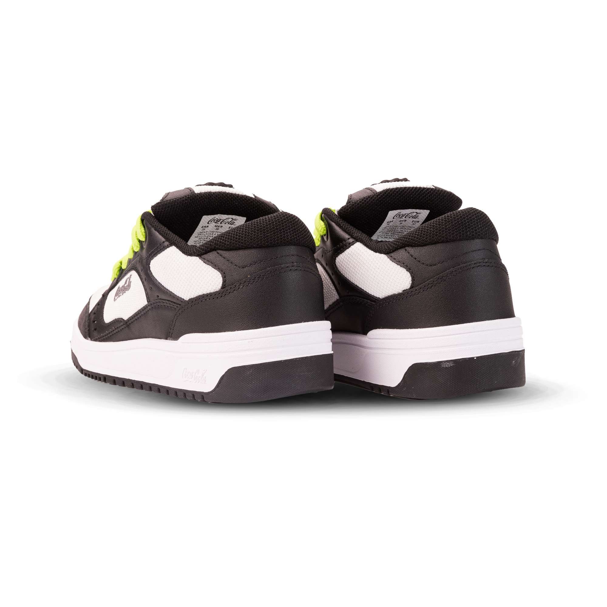 Tênis Coca-Cola Shoes March Y2k Branco Preto Preto 3