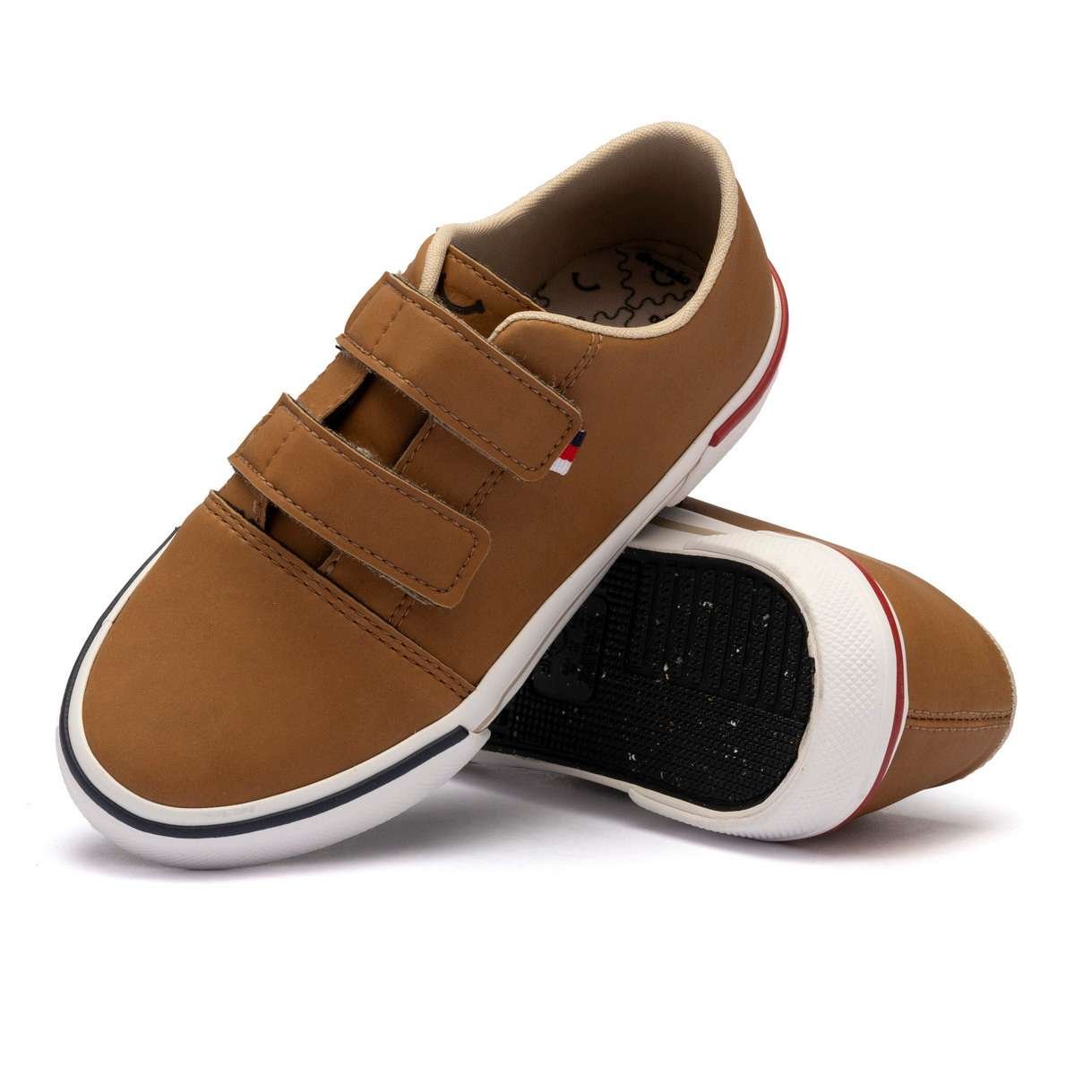 Tênis Infantil Diversão Mini Leonardo Marrom Marrom 4