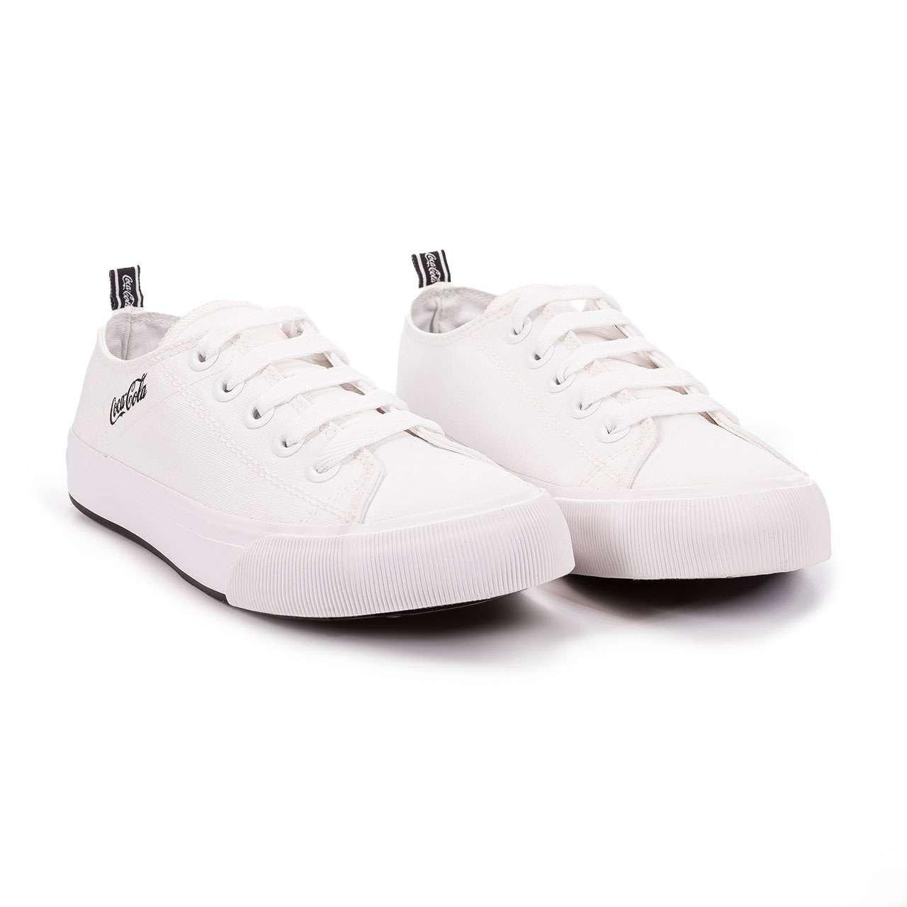 Tênis Coca-Cola Atlanta Canvas Coke Branco Branco 2