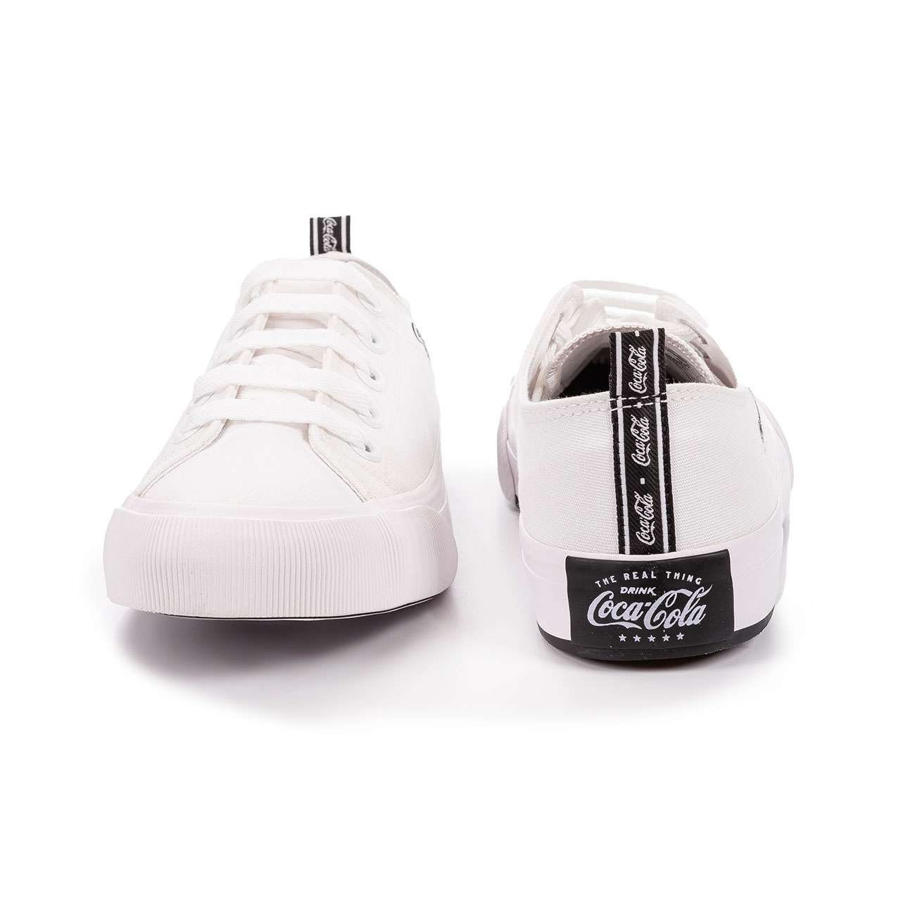 Tênis Coca-Cola Atlanta Canvas Coke Branco Branco 3