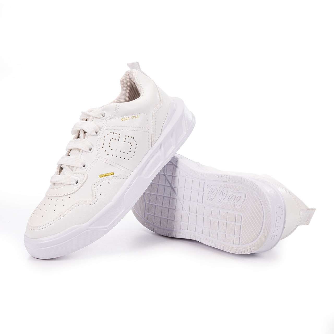 Tênis Coca Cola Shoes Soho Varsity Branco Branco 4