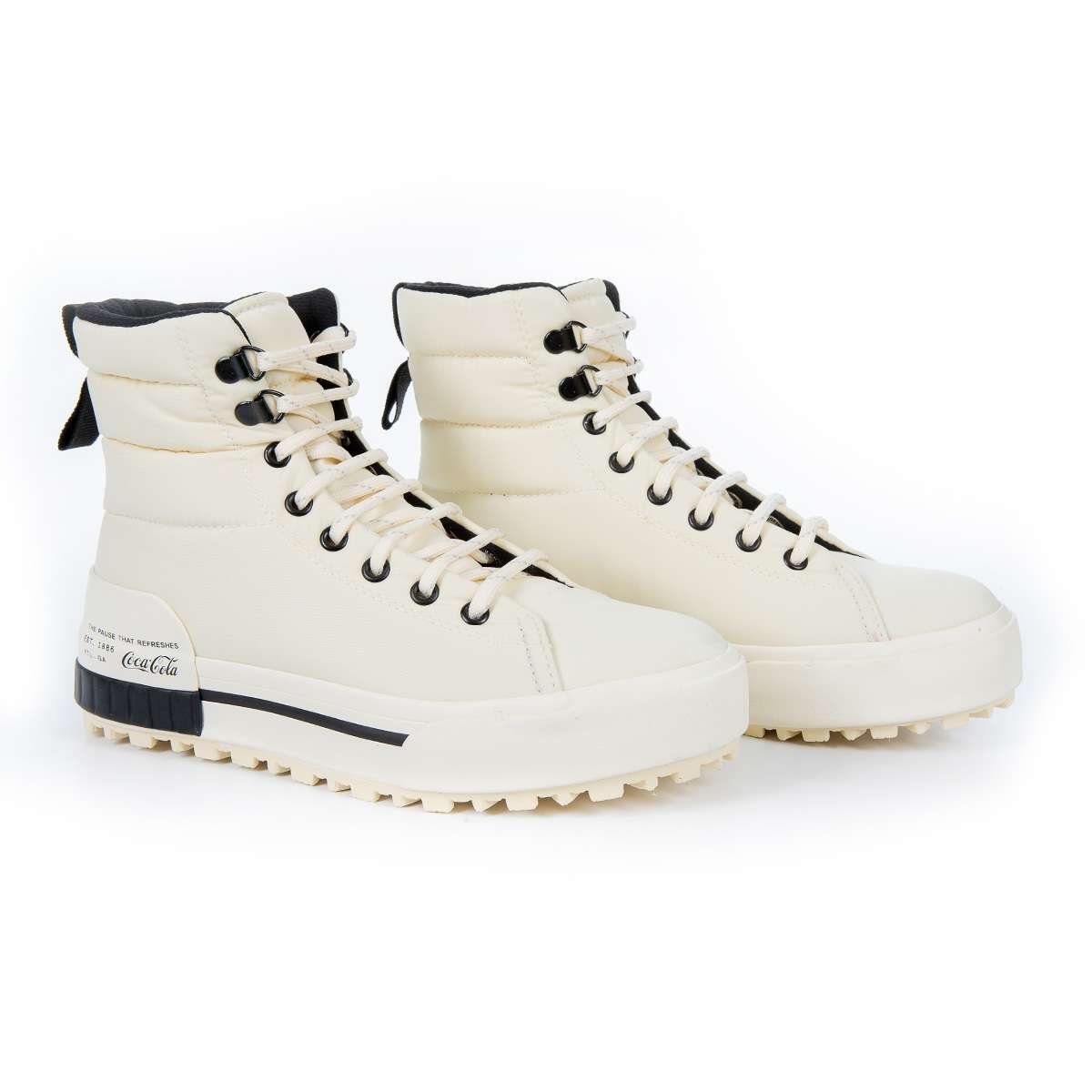 Tênis Coca-Cola Shoes Aspen Off White Branco 2