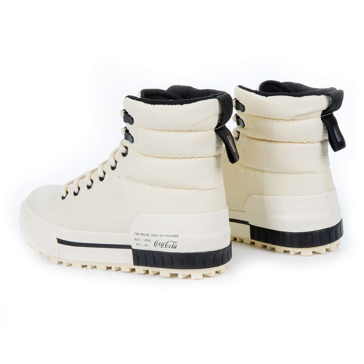 Tênis Coca-Cola Shoes Aspen Off White Branco 3