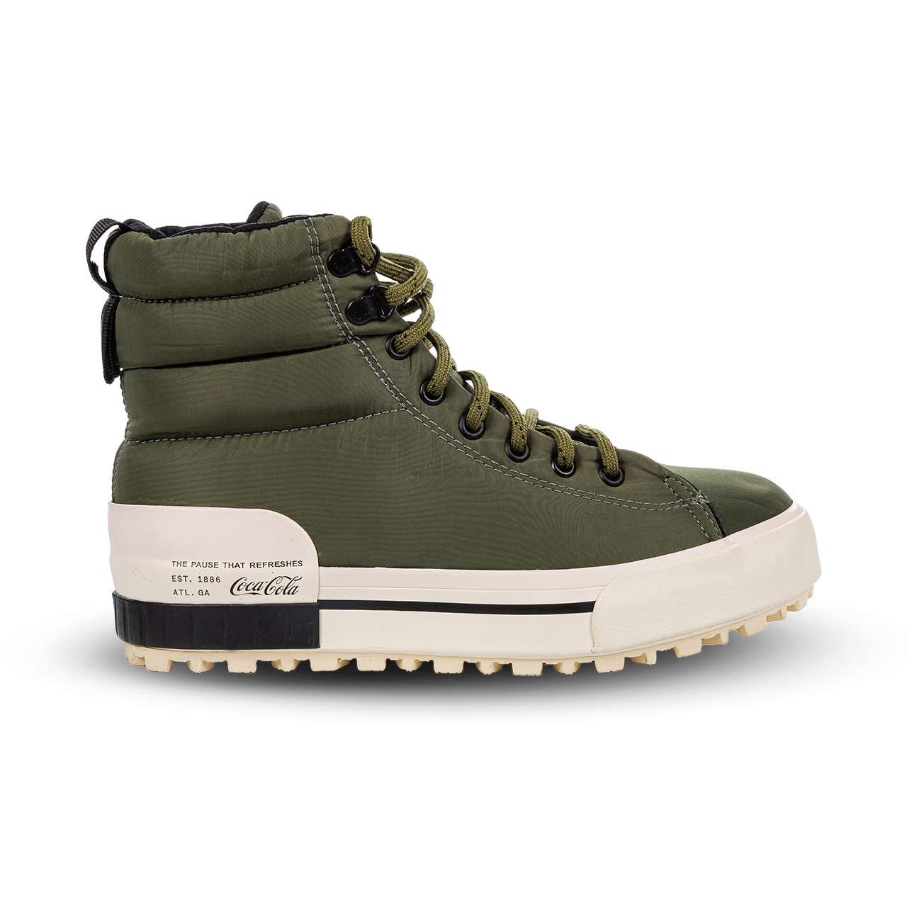 Tênis Coca-Cola Shoes Aspen Olive Verde 1