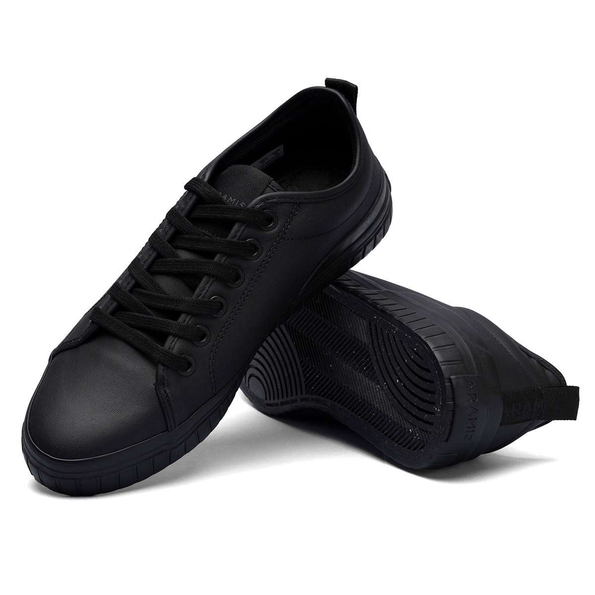 Tênis Aramis Deep Leather Preto Preto 3