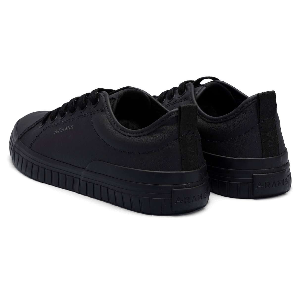 Tênis Aramis Deep Leather Preto Preto 4