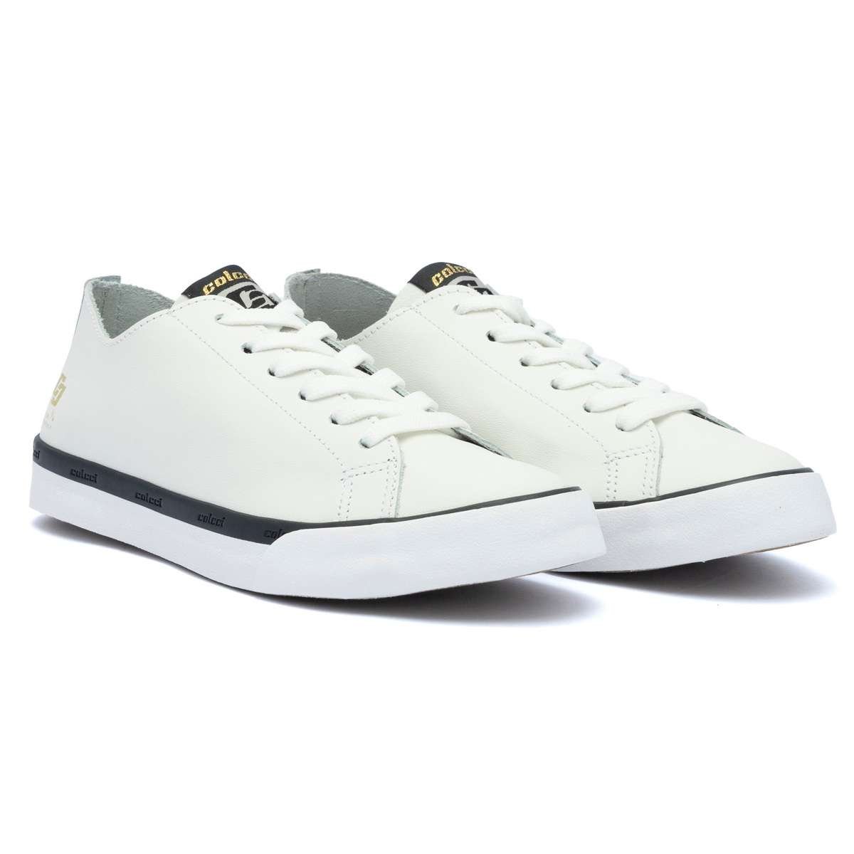 Tênis Colcci F Simple Novus Branco Preto Branco/Preto 2